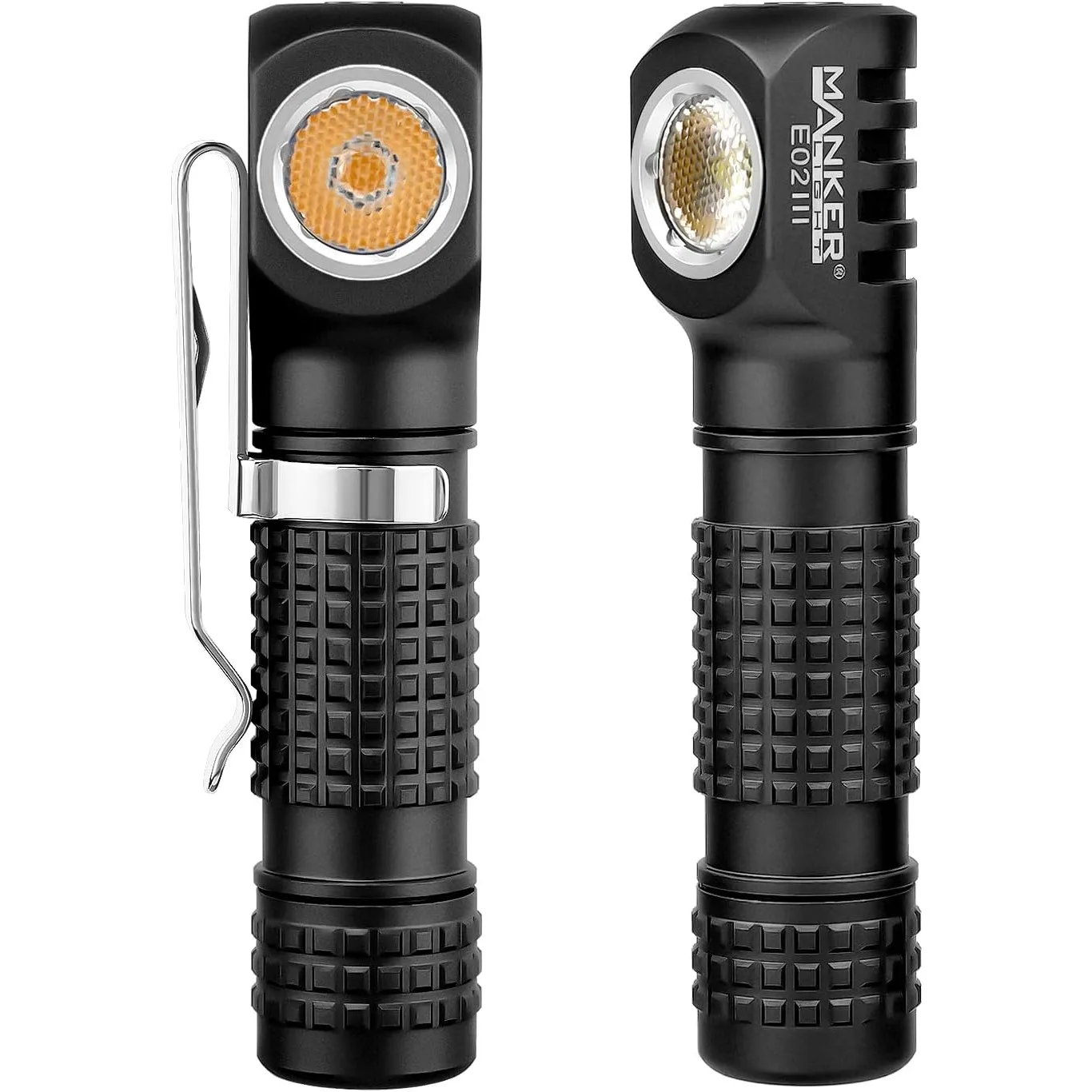 Edc Carry Flashlight - Manker E02III ไฟฉายพกพาประจำวัน, ไฟฉายแบบชาร์จ USB-c 10440