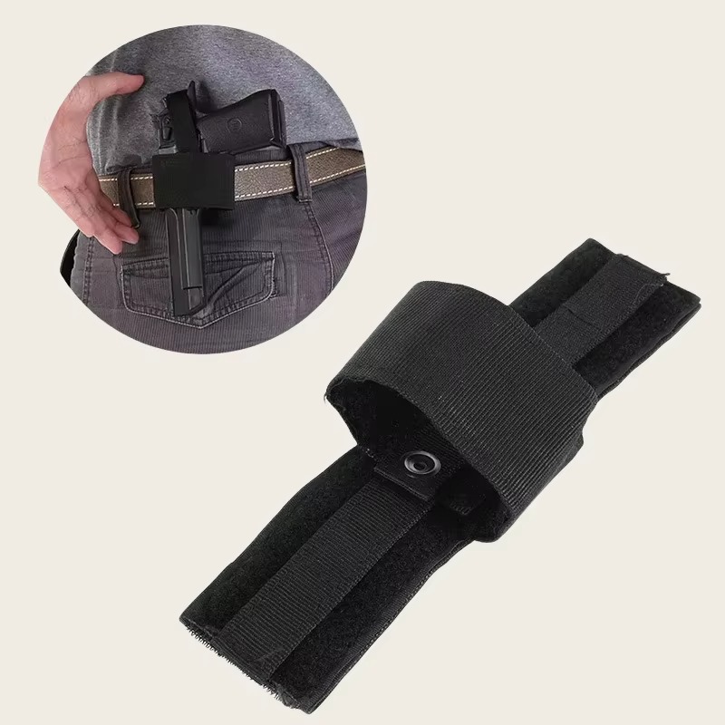 Edc Carry Handgun - ซองใส่ปืนพกพาแบบซ่อนสำหรับใช้งานกลางแจ้ง น้ำหนักเบา กะทัดรัด แบบสองด้าน EDC Pouch