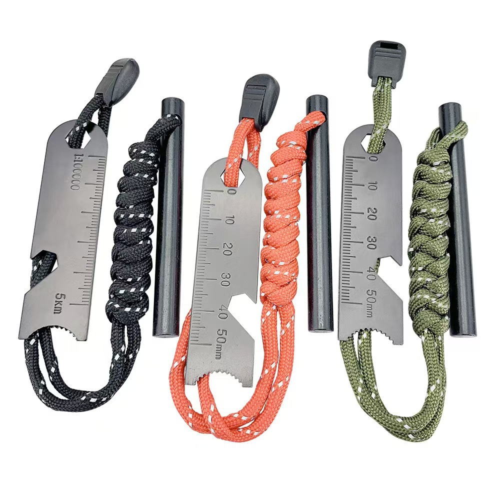 แท่งเหล็กเฟอร์โรเซเรียมอเนกประ - Ferro Rod Striker บทวิจารณ์และราคา