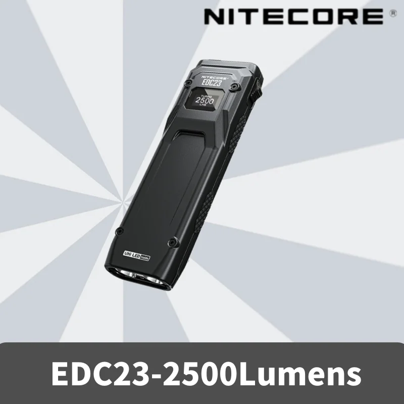 NITECORE EDC23 ไฟฉาย EDC 2500  - Edc Carry Flashlight บทวิจารณ์และราคา