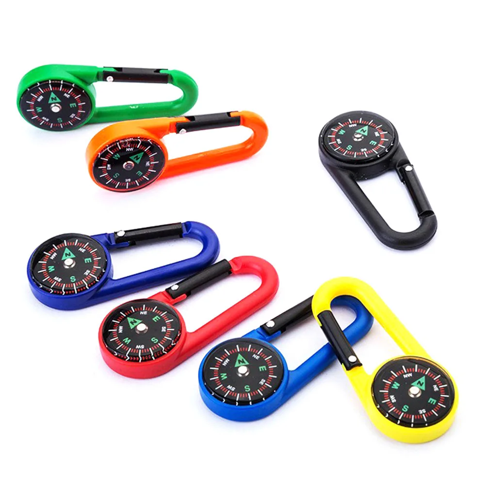 เข็มทิศกลางแจ้ง Carabiner MINI - Compass Keychain Mini บทวิจารณ์และราคา