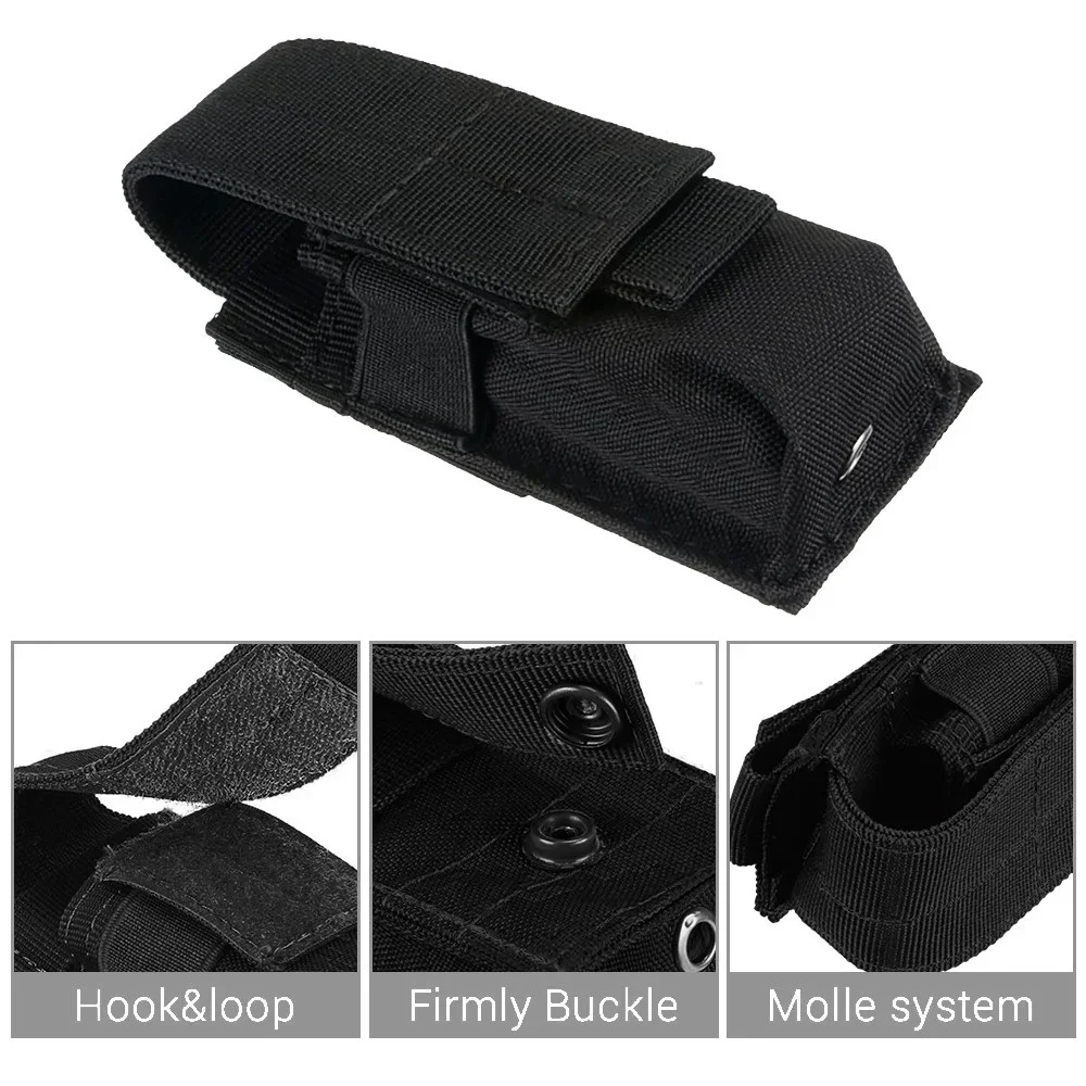กระเป๋าใส่ไฟฉายแบบยุทธวิธี Mol - Edc Carry Flashlight บทวิจารณ์และราคา