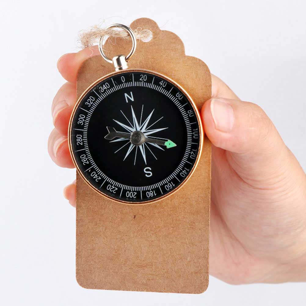 เข็มทิศโลหะดีไซน์ทันสมัย 6 ชิ้ - Compass Keychain Mini บทวิจารณ์และราคา