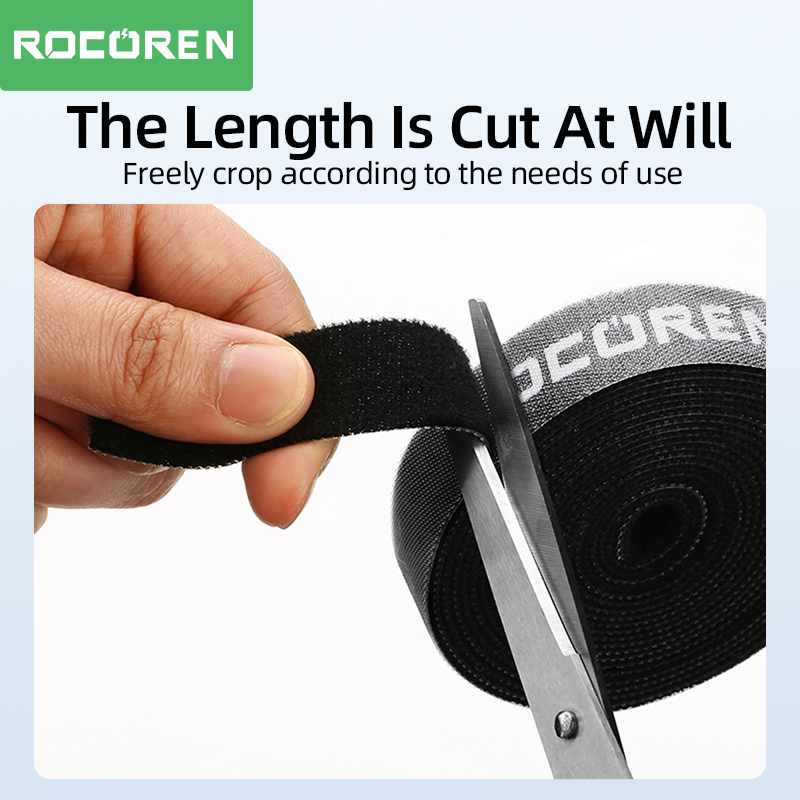 สายรัดจัดระเบียบสายเคเบิล Roco - Gear Tie Reusable บทวิจารณ์และราคา