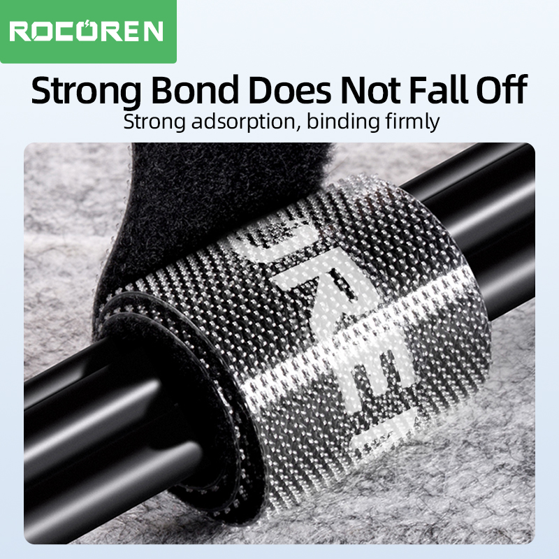 สายรัดจัดระเบียบสายเคเบิล Roco - Gear Tie Reusable บทวิจารณ์และราคา