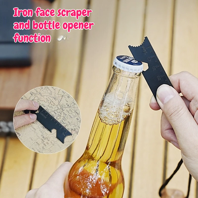 เครื่องมือเอาตัวรอดกลางแจ้งด้า - Ferro Rod Striker บทวิจารณ์และราคา